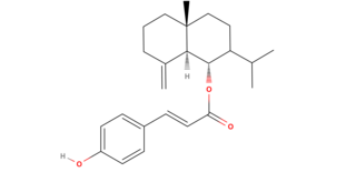 Skeletal formula of Caleicine