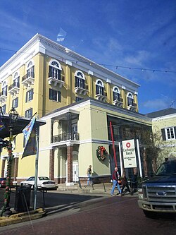 Exchange Bank in Downtown Natchitoches