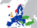 Potential enlargement of the European Union (de jure status)