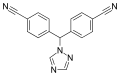 Structure of letrozole, an oral nonsteroidal aromatase inhibitor for the treatment of certain breast cancers