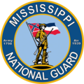 Former logo of the Mississippi National Guard used until 30 June 2020