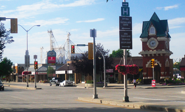 Main Street in Steinbach