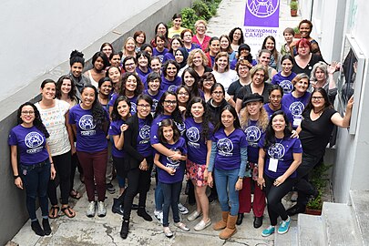 WikiWomenCamp 2017 en México.