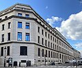 The Bank of France's main building built in the 1920s on rue Croix-des-Petits-Champs in Paris