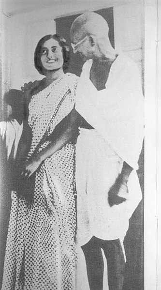 File:Gandhi and Indira.jpg