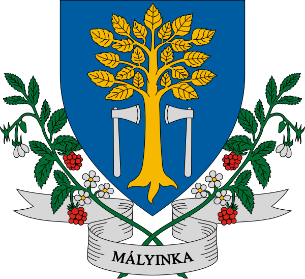 File:HUN Mályinka Címer.svg