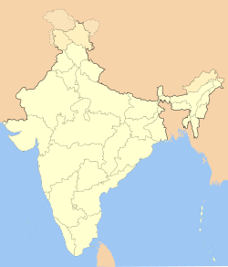 Blank map of India