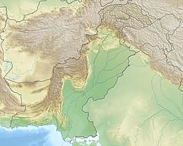 Map showing the location of Gondogoro Glacier گوندوگرو گلیشیر