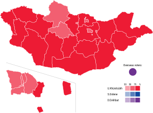 Elecciones presidenciales de Mongolia de 2021