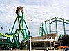 Raptor, a steel inverted coaster, is located at Cedar Point in Sandusky, Ohio.