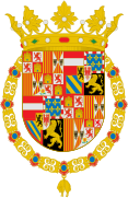 Escudo de Felipe I (Rey de Castilla con Juana) (1504-1506)