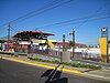 The platform at Pico/Aliso station