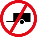 Trailer prohibited