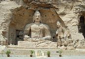 Yungang Grottoes（云冈石窟）, Datong（大同）, China.