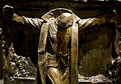 Francis Derwent Wood's Canada's Golgotha (1918) at the Canadian War Museum, Ottawa, Ontario Canada