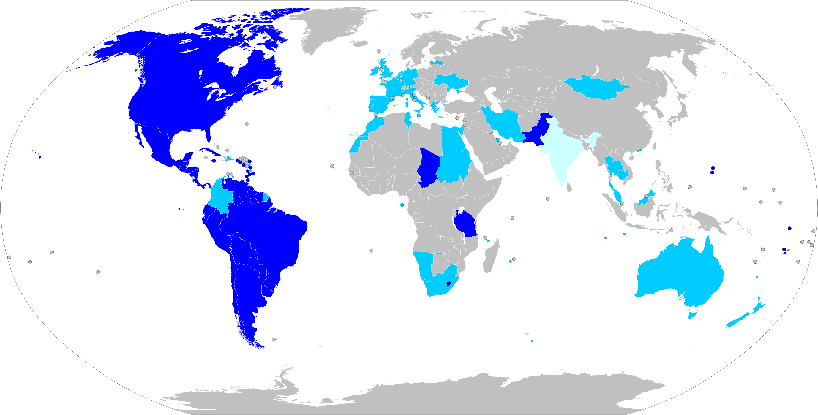 Countries by jus soli   Unconditional jus soli for persons born in the country   Jus soli with restrictions   Jus soli abolished