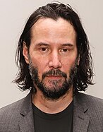 A photograph of Keanu Reeves