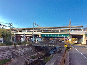 車站遠景(2019年11月)