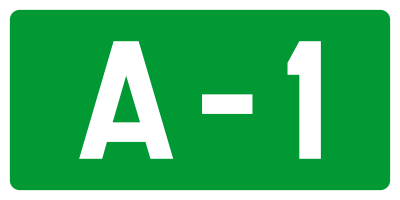 File:Wegschild Montenegro A-1.svg