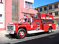 Firetruck in Curico, Chile