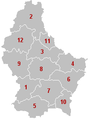 Cantons of Luxembourg