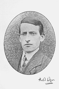 Ellis Evans, c.1910. Frontispiece in Cerddi'r Bugail (1918)