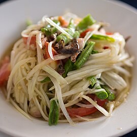 Som tam, Thai green papaya salad