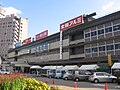 Former north entrance, November 2008