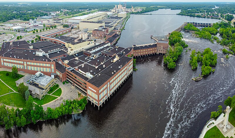 File:Wisconsin Rapids paper plant.jpg