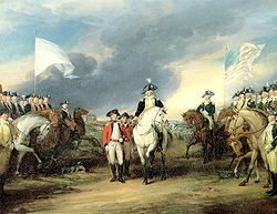 The siege of Yorktown ended with the surrender of a second British army, paving the way for the end of the American Revolutionary War