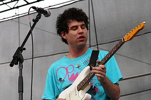 Portner performing with Animal Collective, 2009