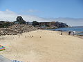 Una de las muchas playas en las costas de la Bahía de Monterey