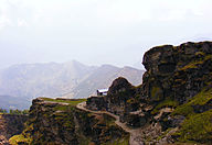 Route from Tungnath to Chandrashila