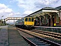 Class 104 at Castleton station 29 September 1982