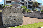 Ruins from 1863 burning of Darien