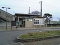 Ōgata Station south exit (March 2006)