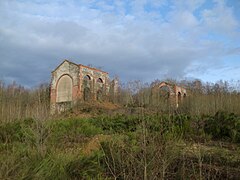 Las ruinas del pozo Arthur.