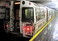 A PA1 model leaving the 14th Street station.