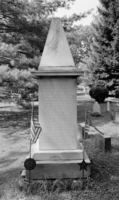 His grave at St. David's Episcopal Church (Radnor, Pennsylvania)