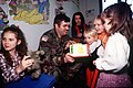 Bosniak children from Srebrenica at the Mother and Child Refugee Center in Simin Han, Tuzla