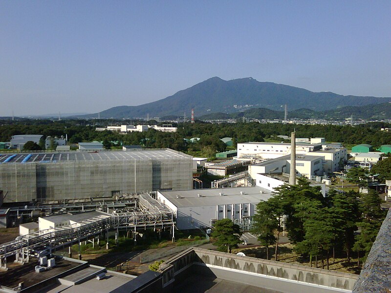 File:KEK and Mt Tsukuba.jpg