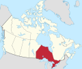 Map of Ontario