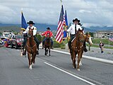 Parade celebrating Pony Express Days in Eagle Mountain, Utah.