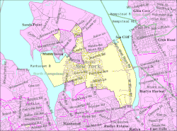 U.S. Census Map of Port Washington