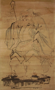 Sketch of Sarutahiko Ōkami