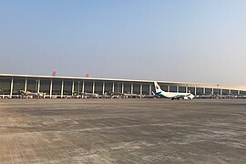 Terminal 2 seen from the apron