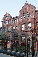 A historic mansion converted into condominiums in Chicago, United States