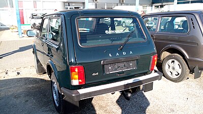 Задняя часть LADA Niva Legend в комплектации Classic