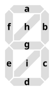 Nine-segment display