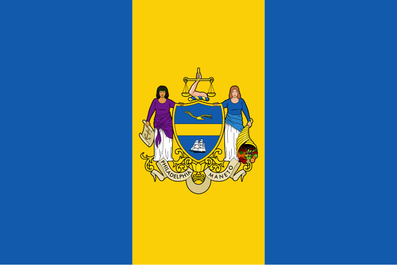 Archivo:Flag of Philadelphia, Pennsylvania.svg